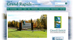 Desktop Screenshot of cityofgrandrapidsmn.com